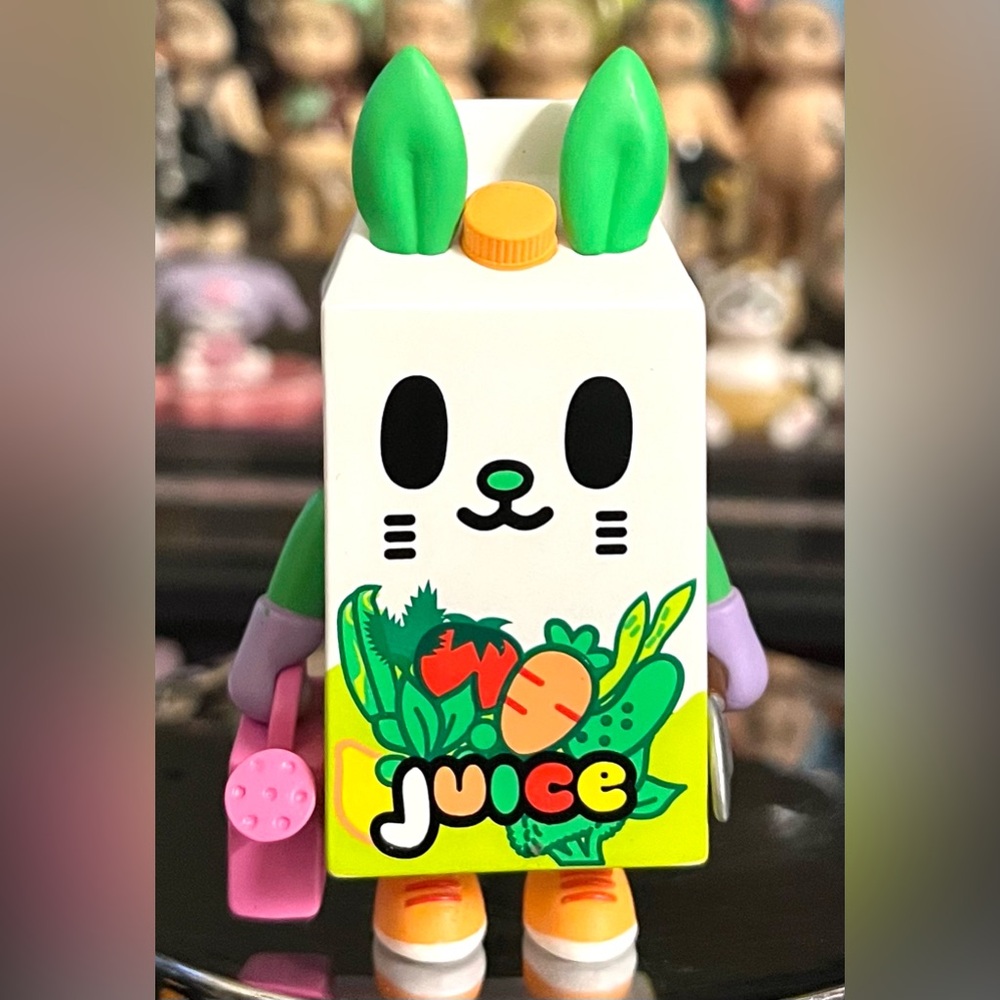 Tokidoki Green Bunny from Healthy Besties Series Collectible Art Figure